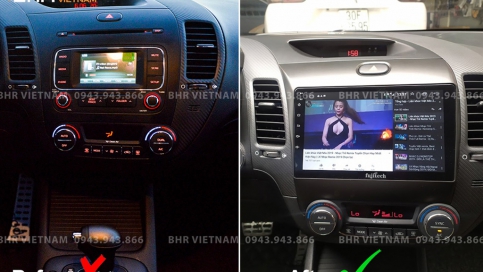 Màn hình DVD Android xe Kia K3 2013 - 2016 | Fujitech 